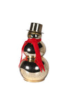 Coach House Medium Snowman Ornament, Gold