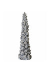 Coach House Large Pinecone Tree, White