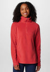 Columbia Womens Glacial™ Long Sleeve Fleece, Red