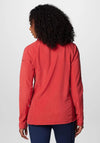 Columbia Womens Glacial™ Long Sleeve Fleece, Red