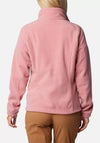 Columbia Womens Benton Springs™ Full Zip Fleece, Pink Agave