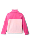 Columbia Girls Steens Mountain II Half Fleece, Satin Pink