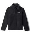 Columbia Boys Steens Mountain II Half Fleece, Black