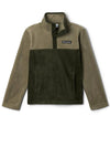 Columbia Boys Steens Mountain II Half Fleece, Green