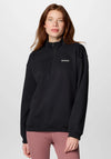 Columbia Womens Meridian Creek™ Half Zip Sweater, Black