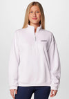 Columbia Womens Meridian Creek™ Half Zip Sweater, White