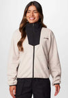 Columbia Sequoia Grove™ Zipped Fleece, Beige and Black