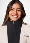 Columbia Sequoia Grove™ Zipped Fleece, Beige and Black