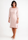 Couture Club Embroidered Pencil Dress, Pink