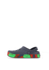 Crocs Kids Off Court Glow Band Clog, Grey Multi