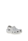 Crocs Toddler Classic Clogs, Silver Glitter