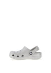 Crocs Toddler Classic Clogs, Silver Glitter