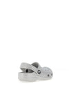 Crocs Toddler Classic Clogs, Silver Glitter