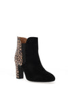 Dancing Matilda Acrobat Leopard Print Boots, Black