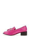 Dancing Matilda Trapeze Tassel Loafers, Fuchsia