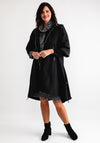 d.e.c.k by Decollage Hooded Coat, Black