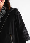 d.e.c.k by Decollage Hooded Coat, Black