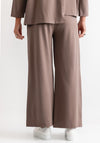 d.e.c.k by Decollage One Size Wide Leg Joggers, Taupe