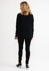 D.E.C.K By Decollage One Size Roll Neck Sweater, Black