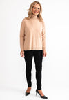 D.E.C.K By Decollage One Size Roll Neck Sweater, Camel