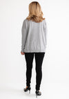 D.E.C.K By Decollage One Size Roll Neck Sweater, Grey