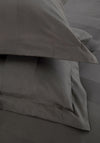 Bedeck Serra Dobby Stripe Duvet Cover Set, Charcoal