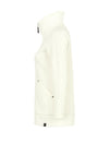 Dolcezza Cable Knit Full Zip Jumper, Off White