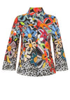 Dolcezza Floral Print Button Up Jacket, Multi