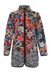 Dolcezza Floral Print Quilted Coat, Multi