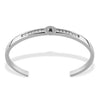 Dyrberg/Kern Compliments Bracelet II Silver Bangle, Crystal