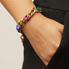 Dyrberg/Kern Ariane Bracelet, Gold Multi