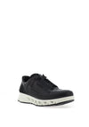 Ecco’s Men’s Gore-Tex Leather Waterproof Trainer, Black