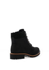 Ecco Elaina Suede Military Boots, Black