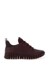 Ecco Gruuv Laced Trainers, Wine