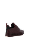 Ecco Gruuv Laced Trainers, Wine