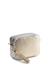 Elie Beaumont Crossbody Tassel Bag, Gold/Silver