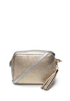 Elie Beaumont Crossbody Tassel Bag, Gold/Silver