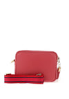 Elie Beaumont Leather Crossbody Bag, Strawberry Red