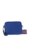 Elie Beaumont Leather Crossbody Bag, Royal Blue