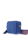 Elie Beaumont Leather Crossbody Bag, Royal Blue