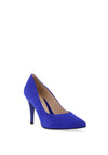 Emis Pointed Toe Suede Stiletto Heels, Cobalt Blue