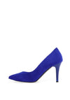 Emis Pointed Toe Suede Stiletto Heels, Cobalt Blue