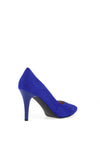 Emis Pointed Toe Suede Stiletto Heels, Cobalt Blue