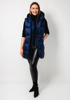 Leon Collection Padded Hooded Gilet, Navy