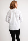 Eya Kayan Pleat Panel Blouse, White