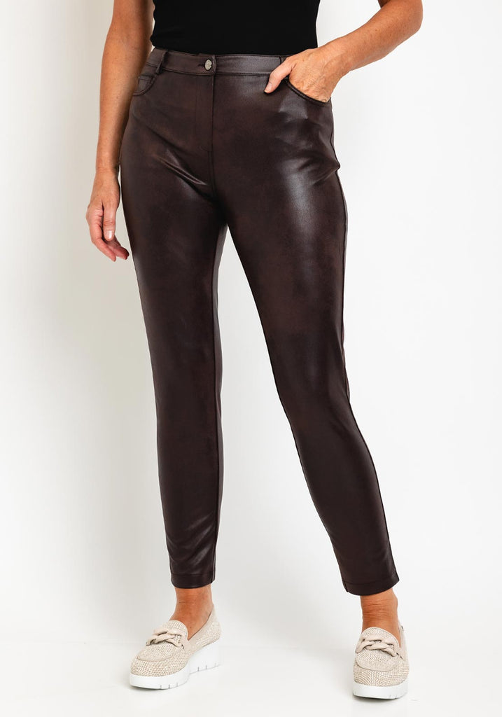 Premium Faux Leather Super Skinny Pants | boohoo