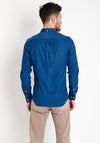 Farah Fontella Corduroy Shirt, Steel Blue