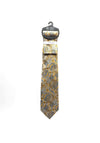 Fletcher’s Gallery Floral Paisley Print Tie & Pocket Square Set, Yellow