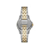 Fossil Two-Tone Ladies Quartz Watch, Gold & Silver