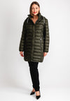 Frandsen Down Padded Hooded Coat, Green